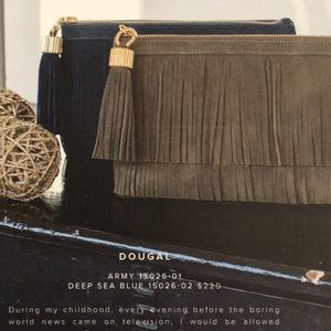 Suede Clutch